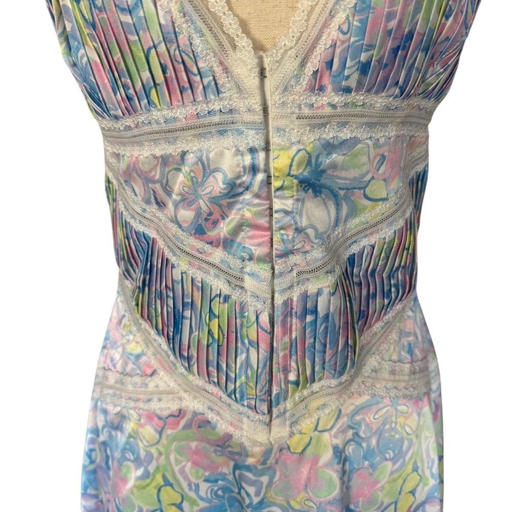 For Love And Lemons Midsummer Floral Mini Slip Dress In Medium - Picture 4 of 10